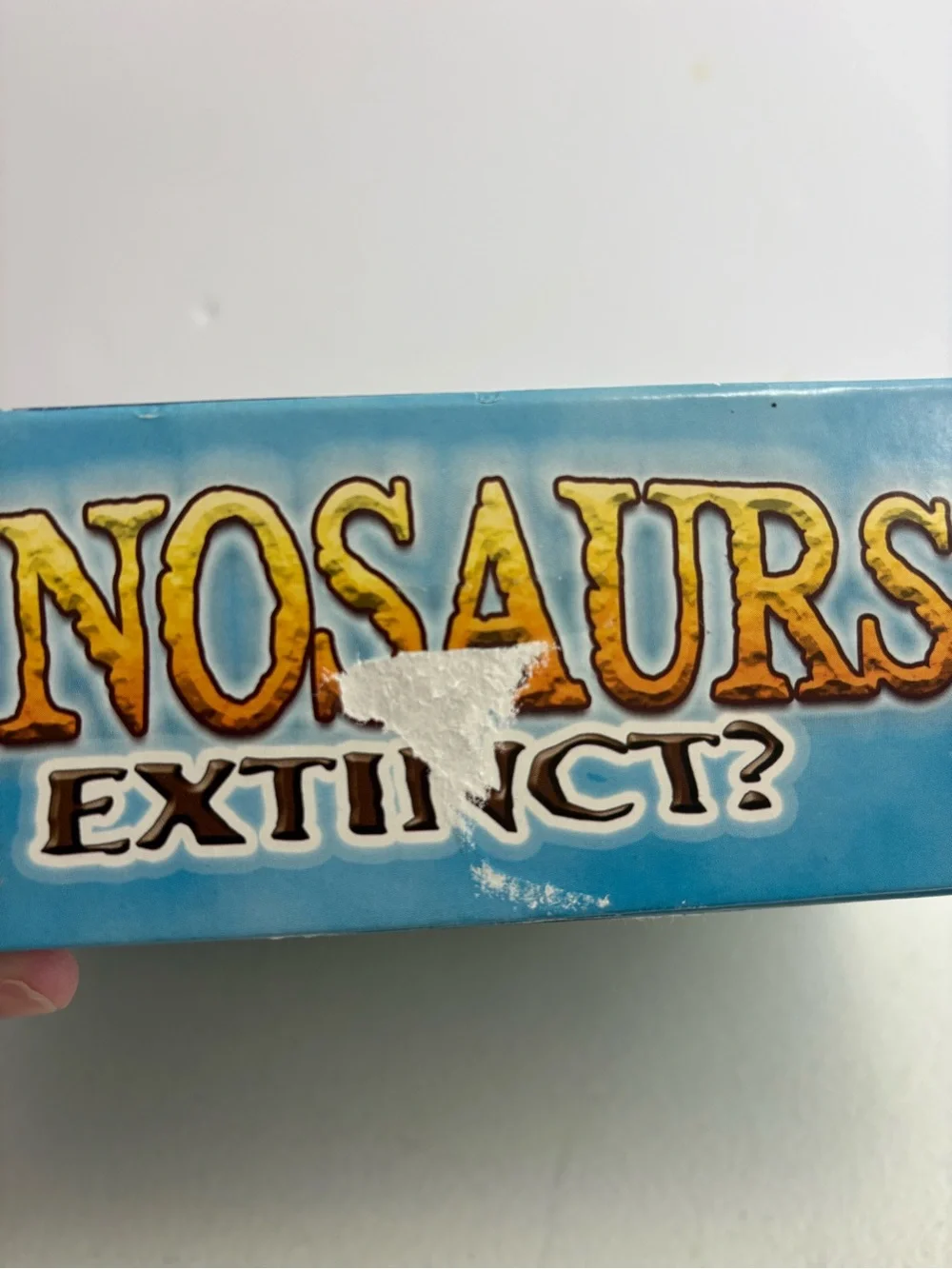 Dinosaurs Extinct? Game by Briarpatch Complete NO Extra Dinosaurs - Bones